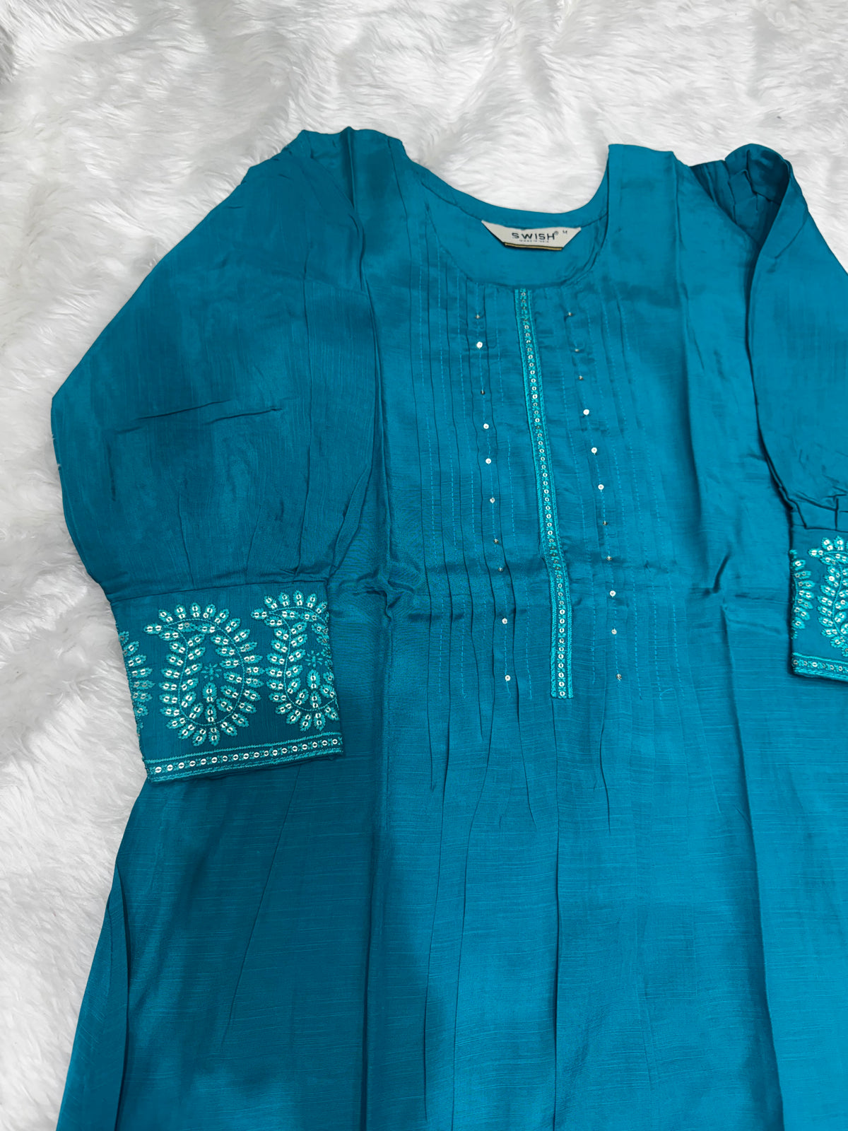 T45 Roman silk kurti
