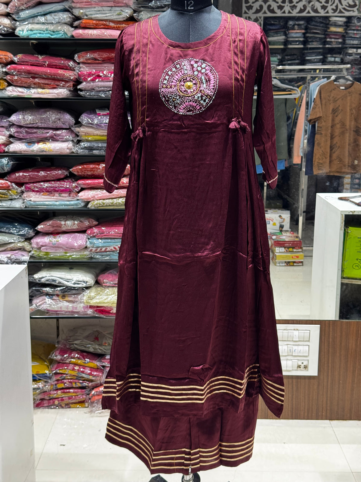 C138 Modal silk cord set