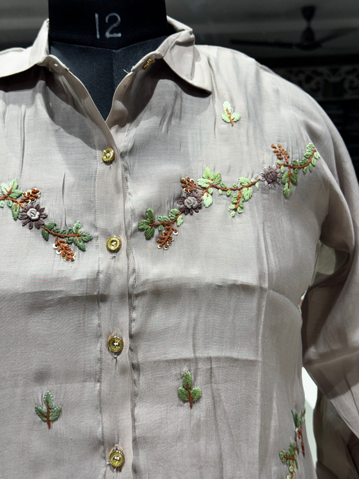 SH14 Mulchanderi shirt