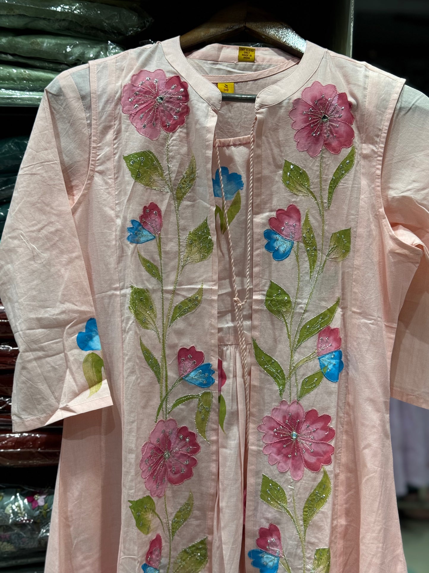 F93 COTTON LONG JACKET GOWN