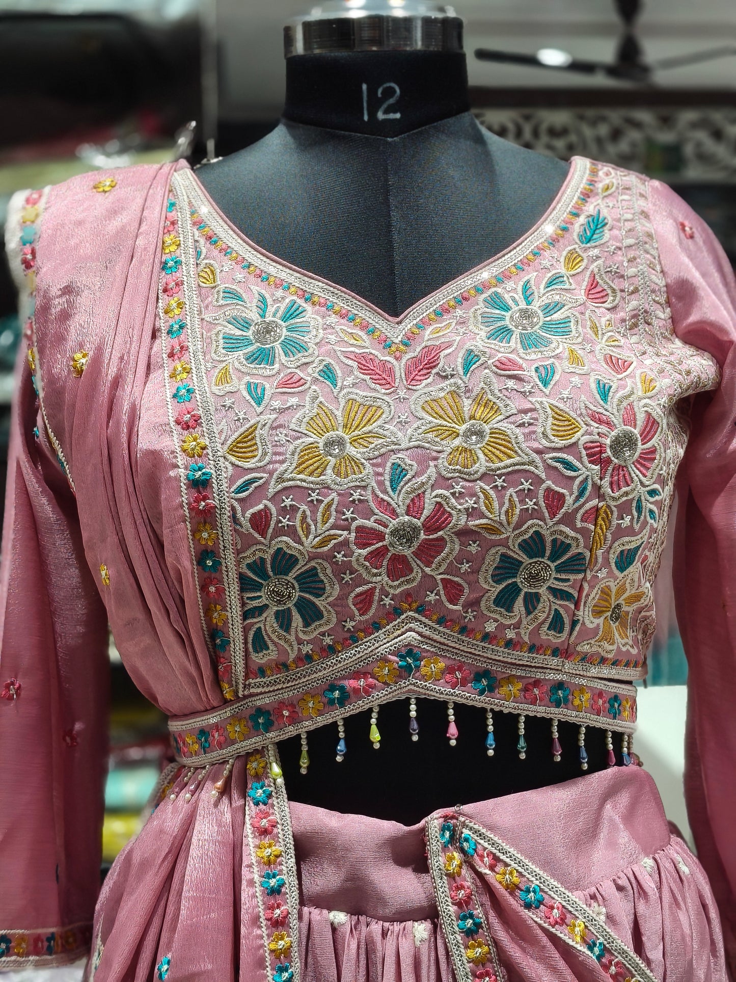 IN1 PINK GAGRA