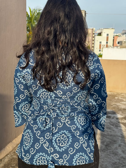 T37 Jaipur cotton corset back tunic