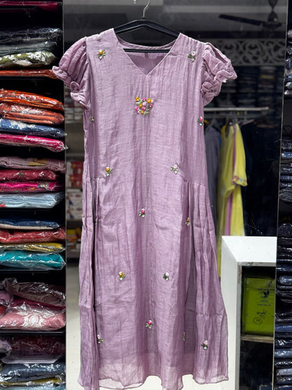 F153 Rooh Mulchanderi dress