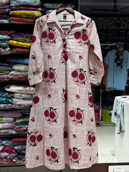 C116 Printed everyday wear cord sets