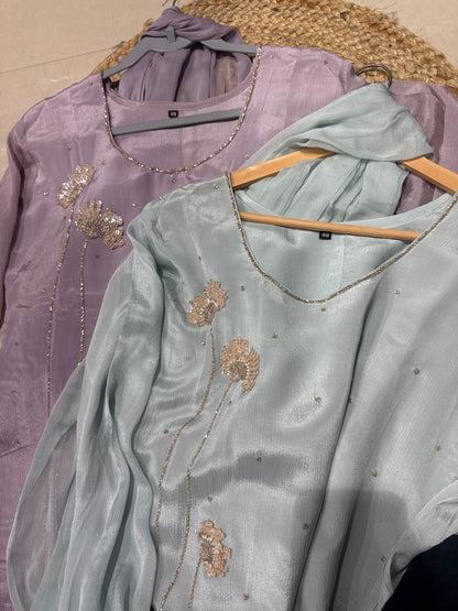 K224 Flora Chinon three peice suit set