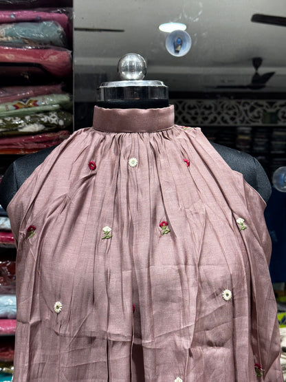 F151 Mulchanderi dress