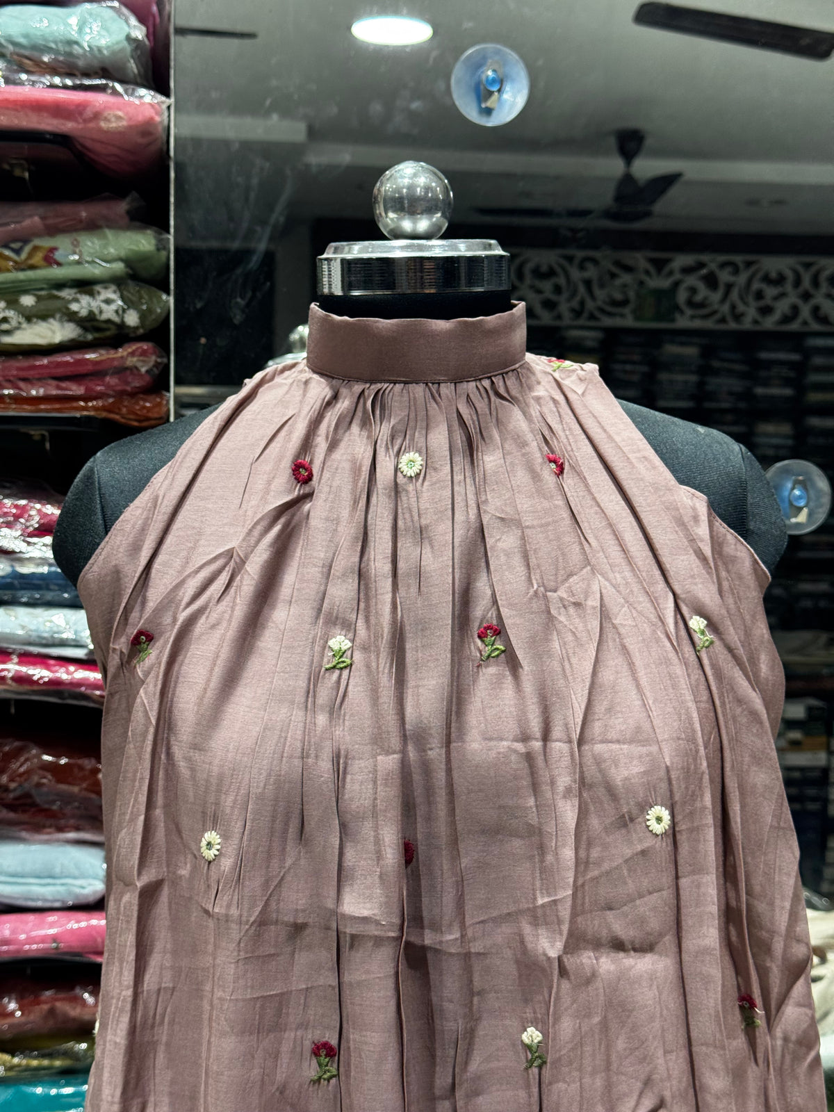 F151 Mulchanderi dress