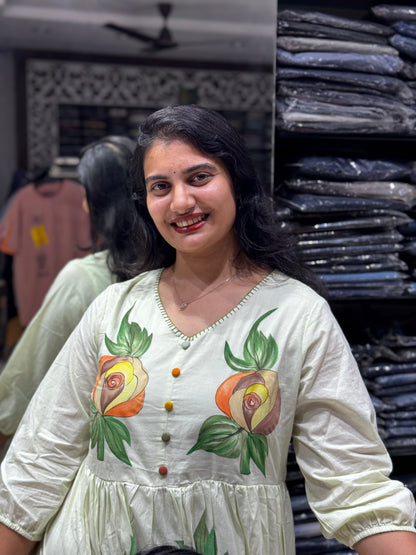 F107 Mul cotton gowns