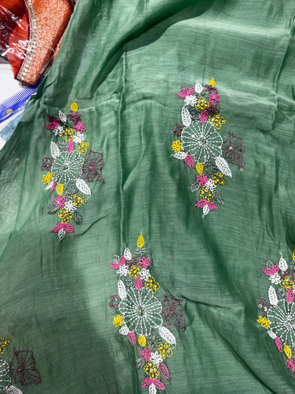 K195 collor work 3pice set biscuit colour