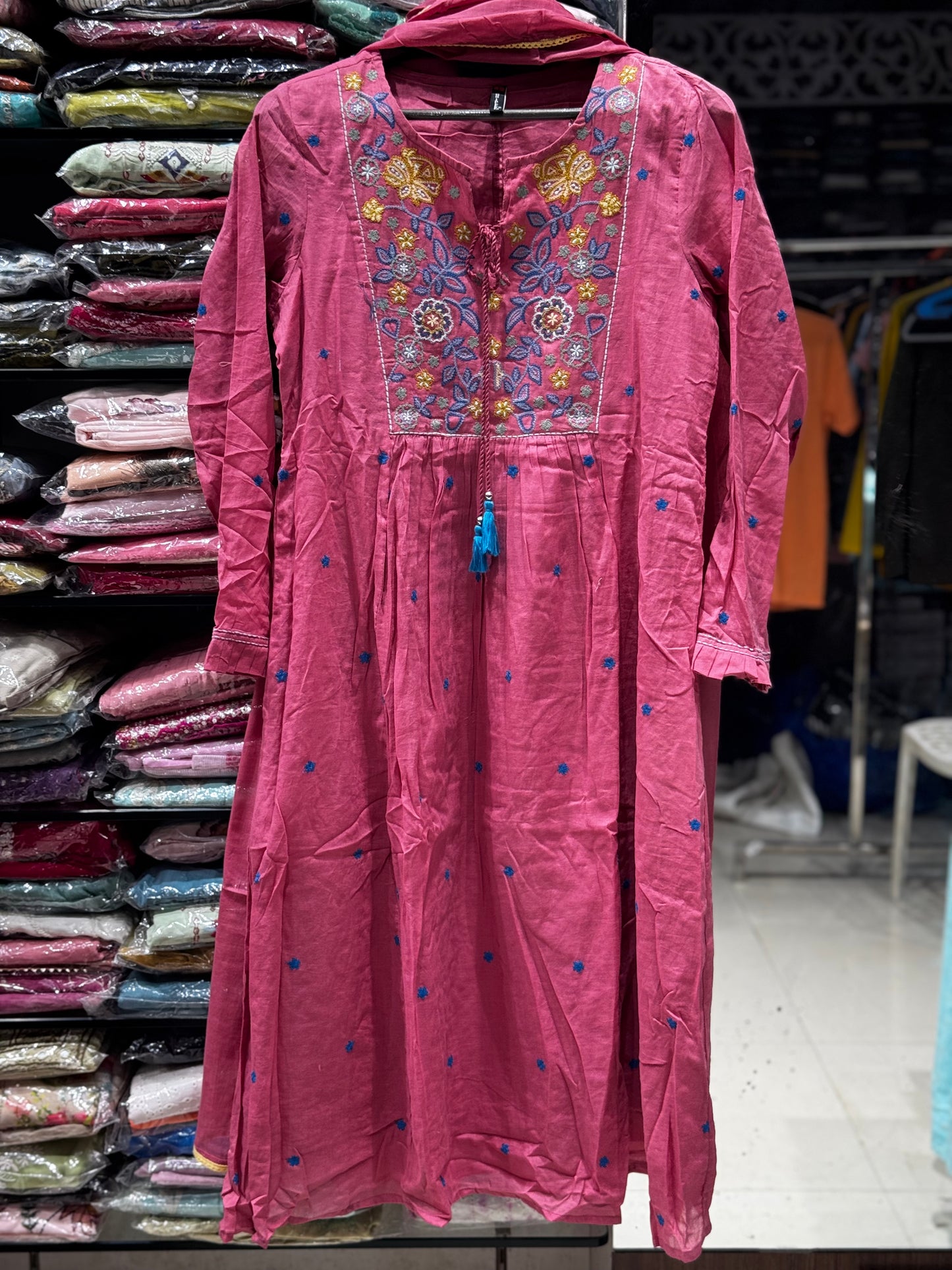 K161 mulmul cotton 3pc set
