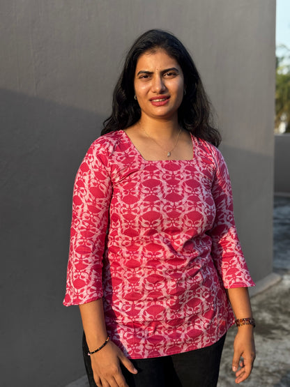T37 Jaipur cotton corset back tunic