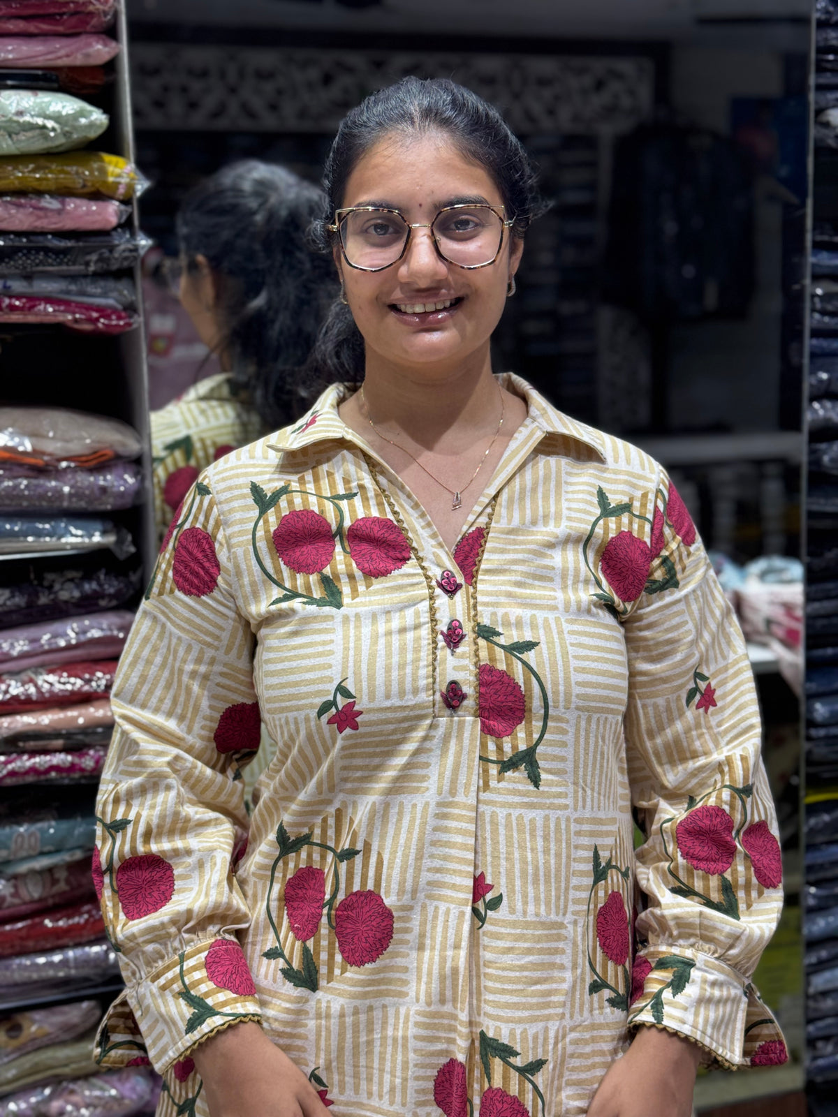 C116 Printed everyday wear cord sets