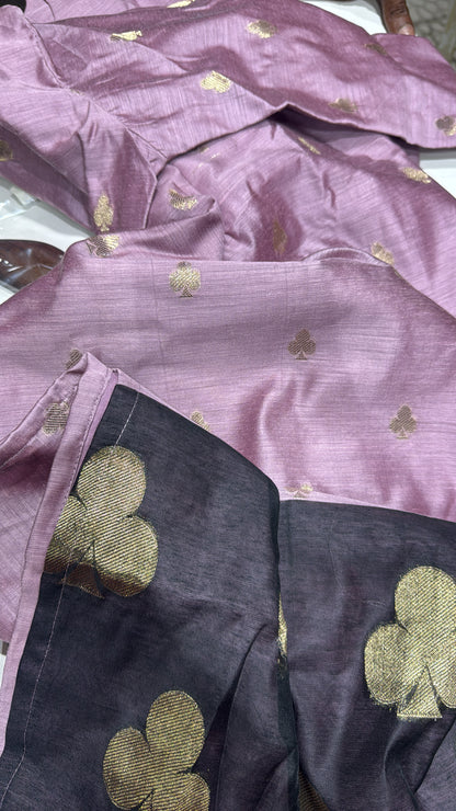 K178 Banarasi Jacquard three peice suit set