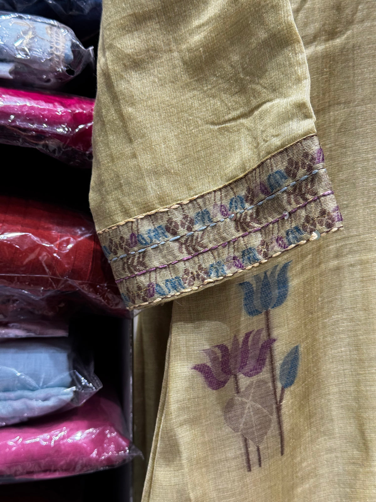 K237 Jamdani three peice suit set