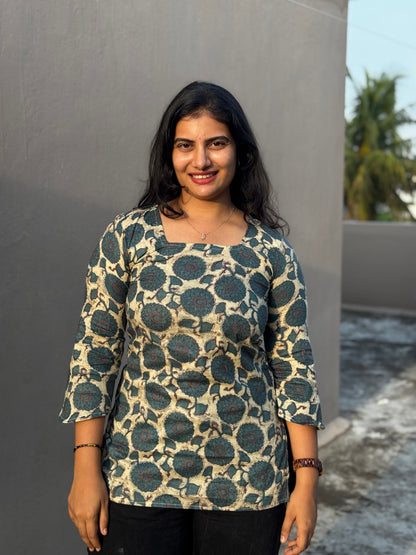 T37 Jaipur cotton corset back tunic