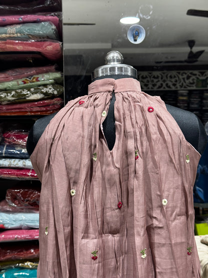 F151 Mulchanderi dress