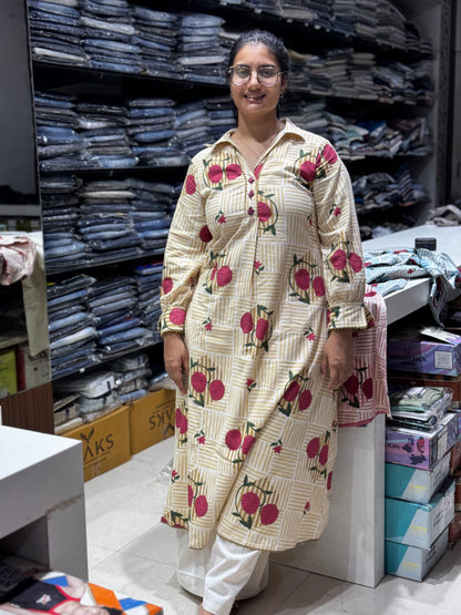 C116 Printed everyday wear cord sets