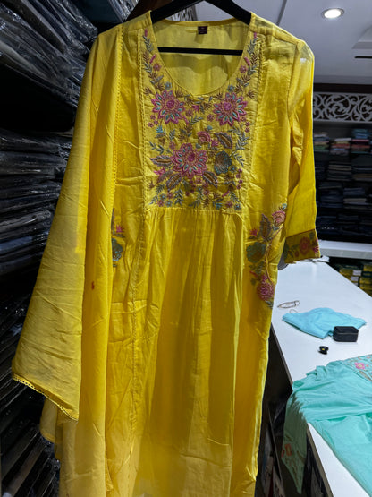 K146 MULMUL  cotton 3pc set