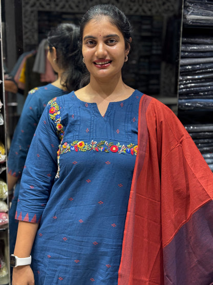 K139  HANDLOOM COTTON 3PC SET