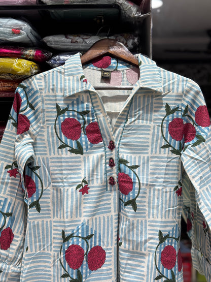 C116 Printed everyday wear cord sets