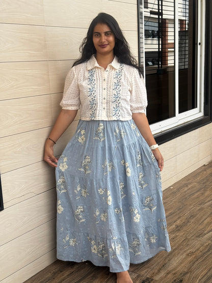 S9 Mulcotton skirt cord set