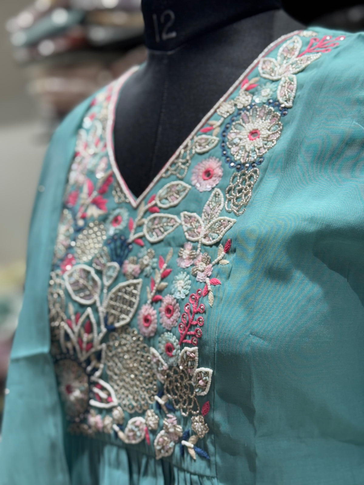 K251 Roman silk three peice suit set