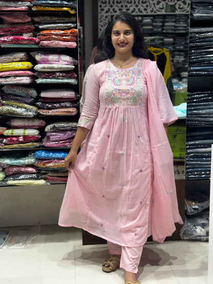 K146 MULMUL  cotton 3pc set