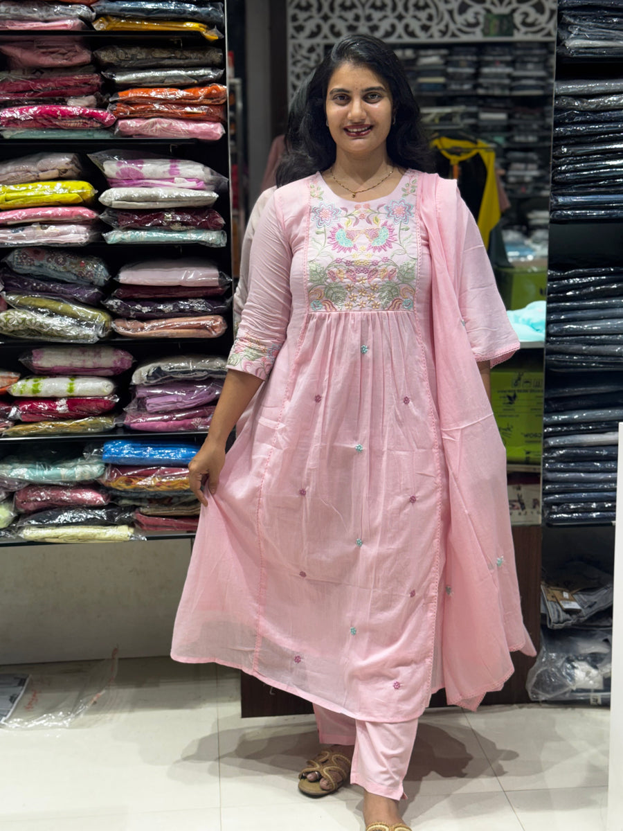 K146 MULMUL  cotton 3pc set