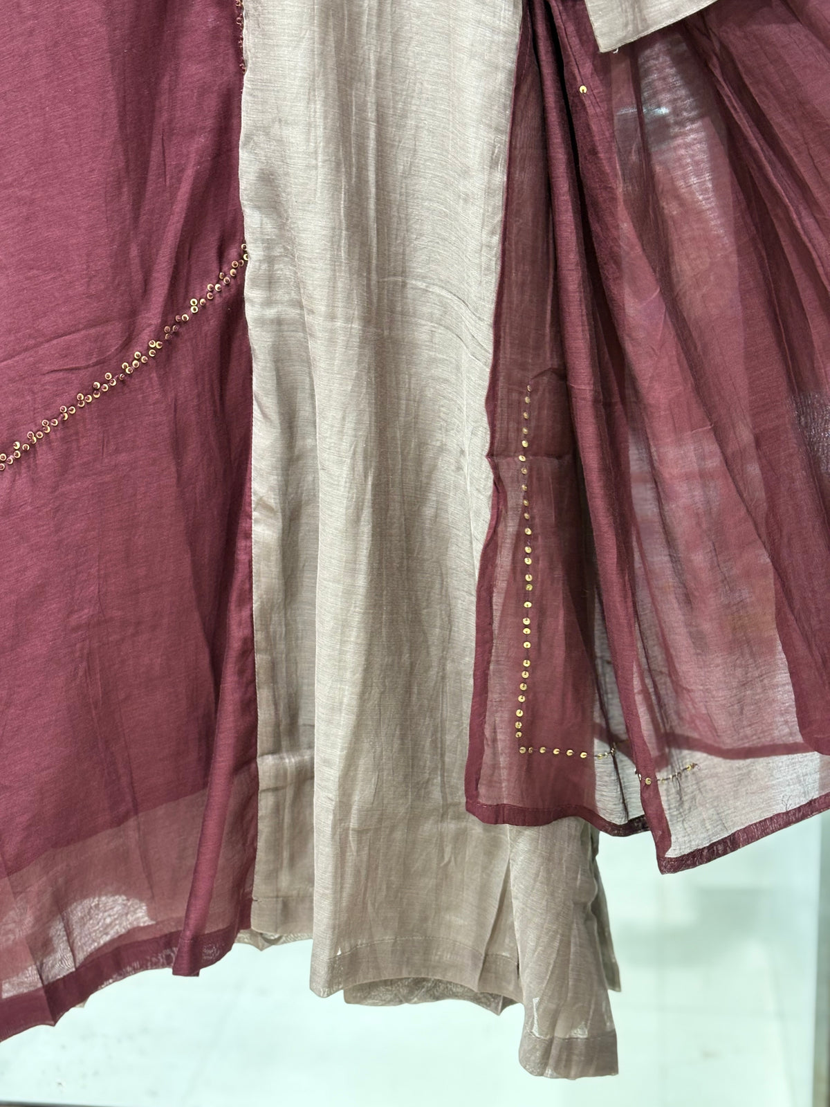 K255 Benaras mulchanderi ombre shaded suit set
