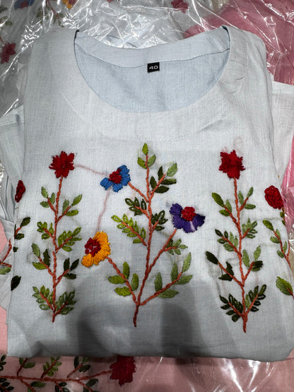 F102 Mulcotton  gown