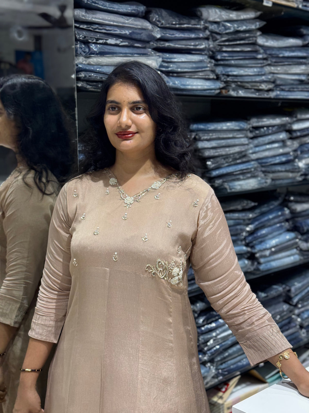 F154 Chicco chinon kurti/dress