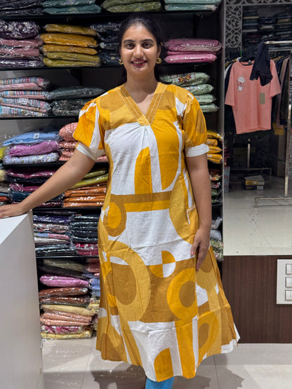 F149 Jaipur cotton dress