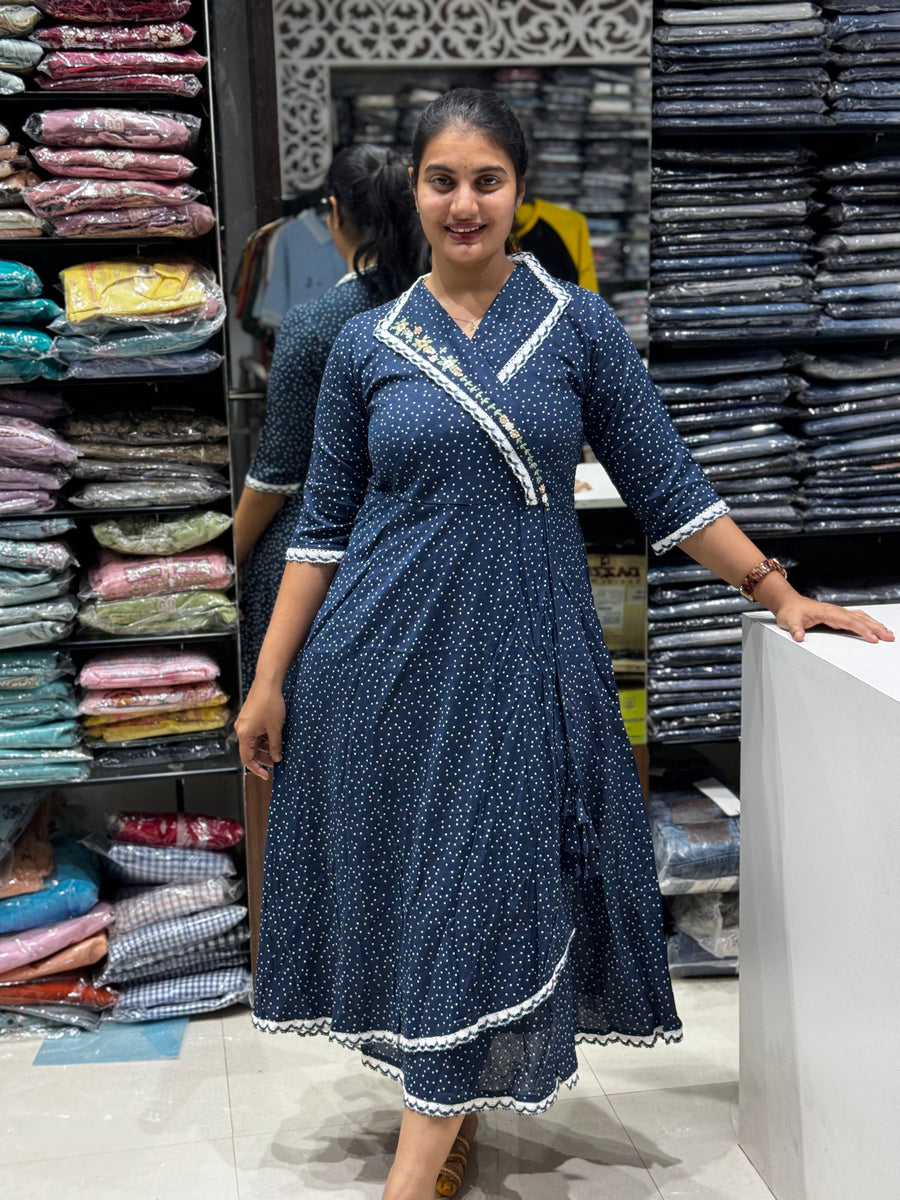 F60 ROYAL BLUE DRESS/KURTI