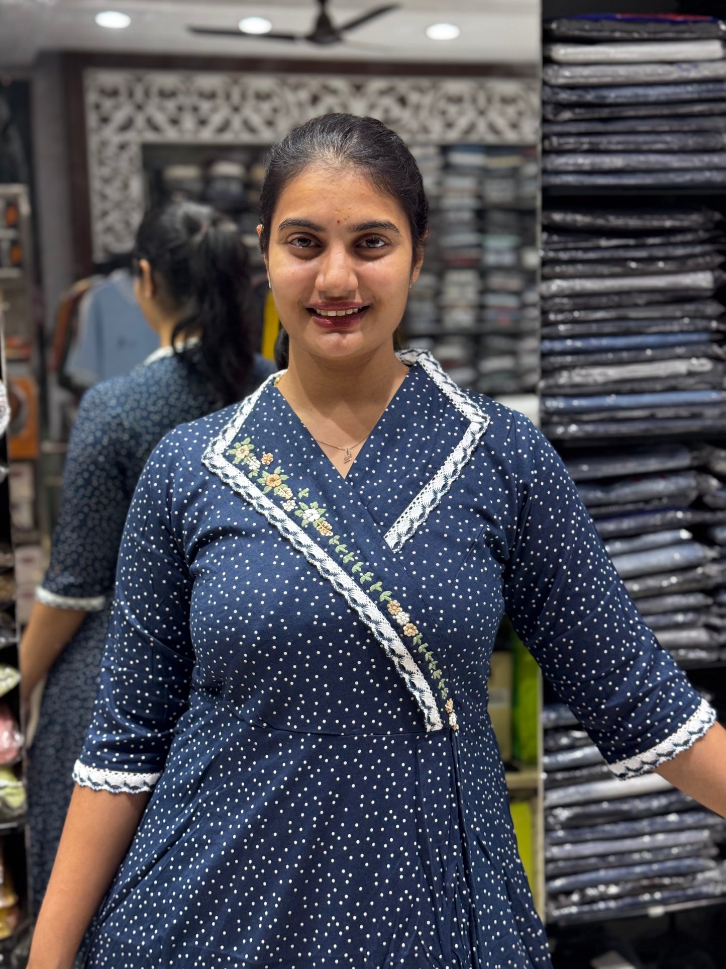 F60 ROYAL BLUE DRESS/KURTI
