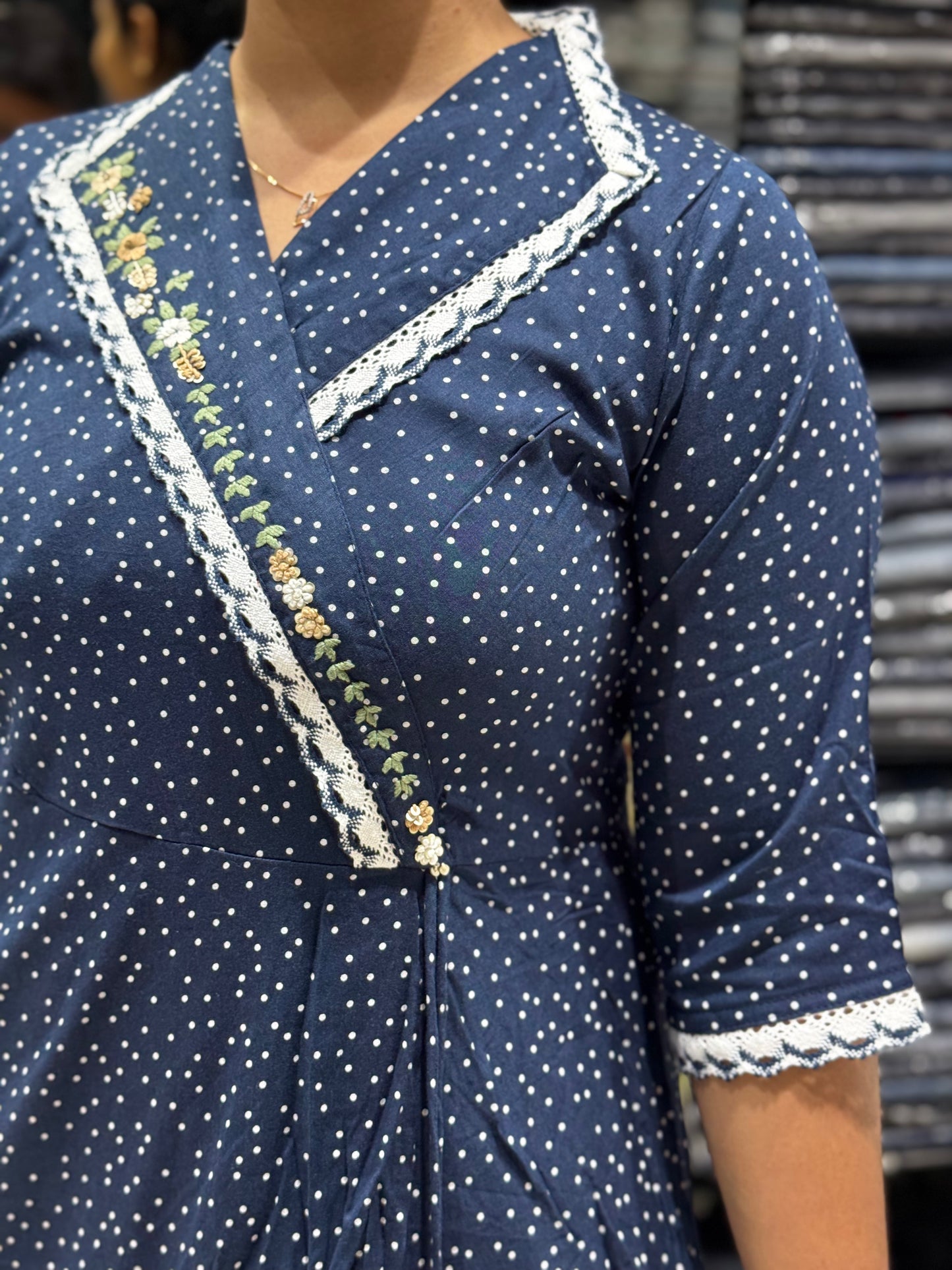 F60 ROYAL BLUE DRESS/KURTI