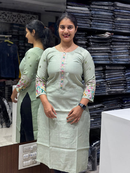 T26 VATICAN SILK KURTI