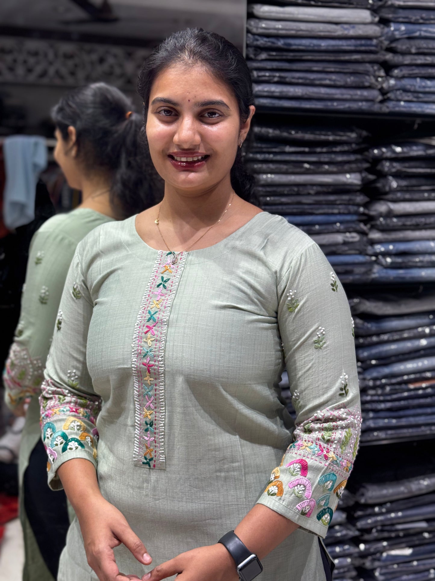 T26 VATICAN SILK KURTI