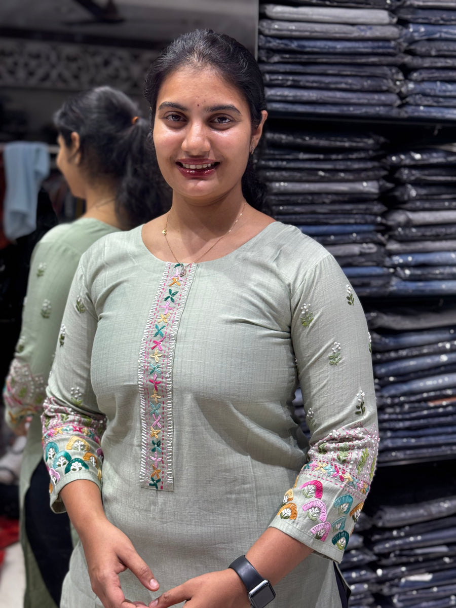 T26 VATICAN SILK KURTI