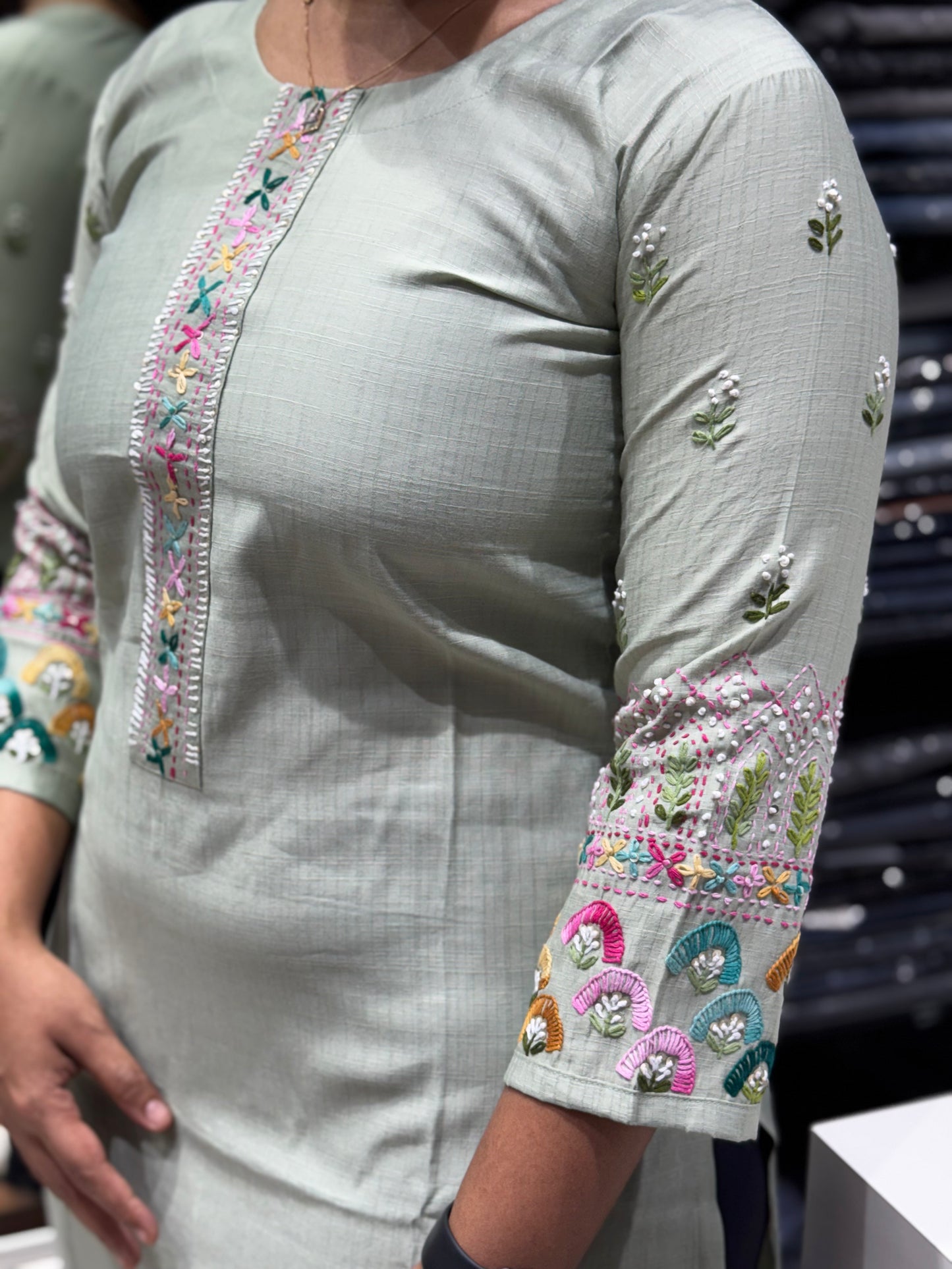 T26 VATICAN SILK KURTI
