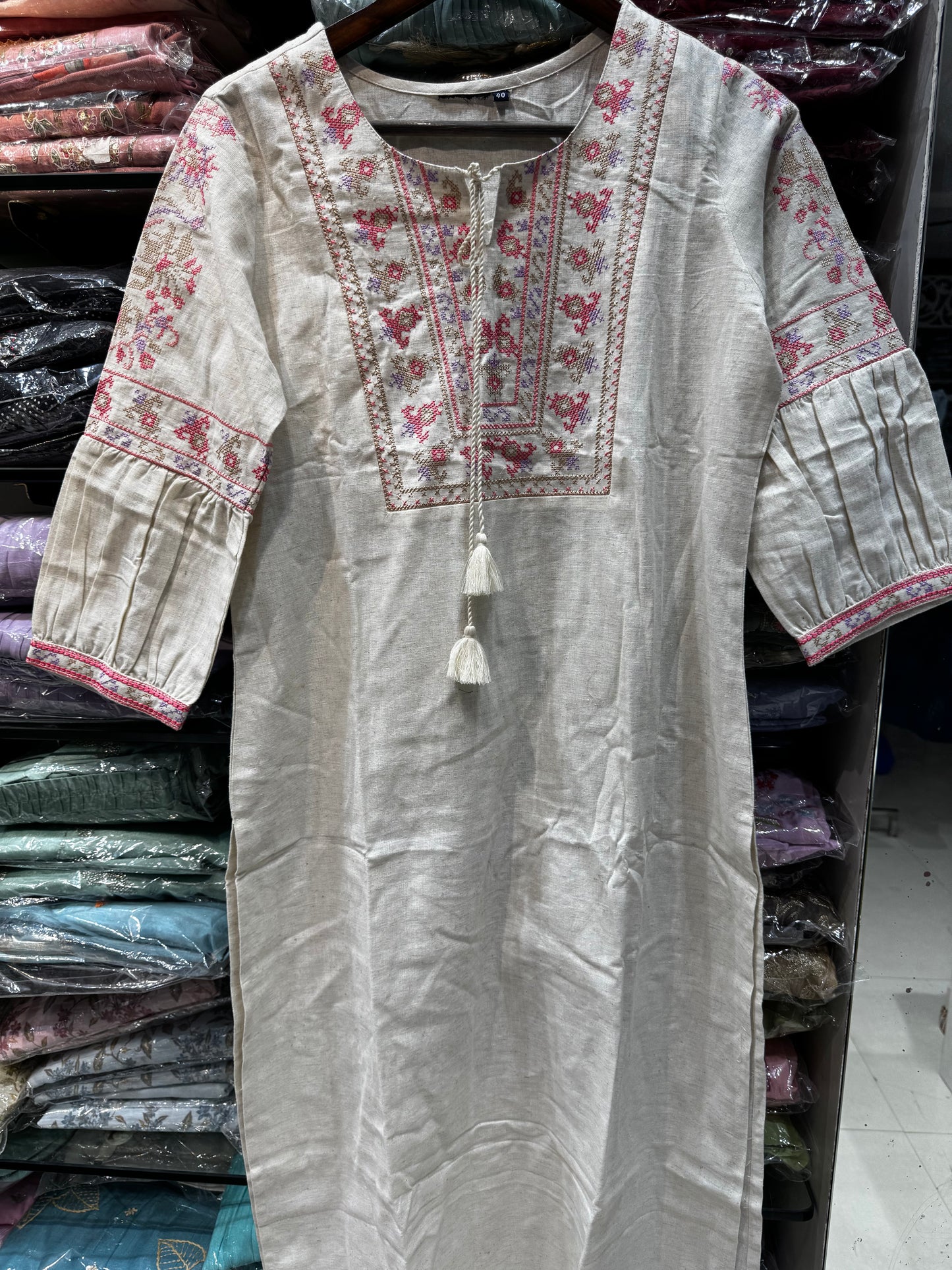 C68 KHADI COTTON CORD SET