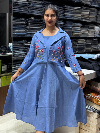 F80 COTTON JACKET STYLE GOWNS