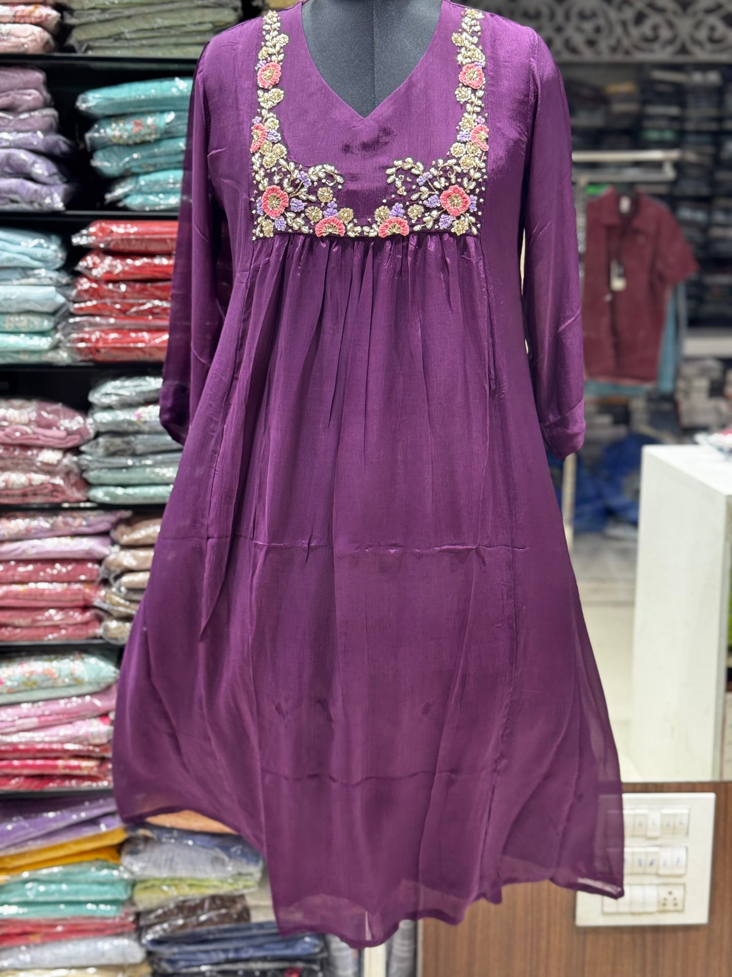 F86. Chinon gowns