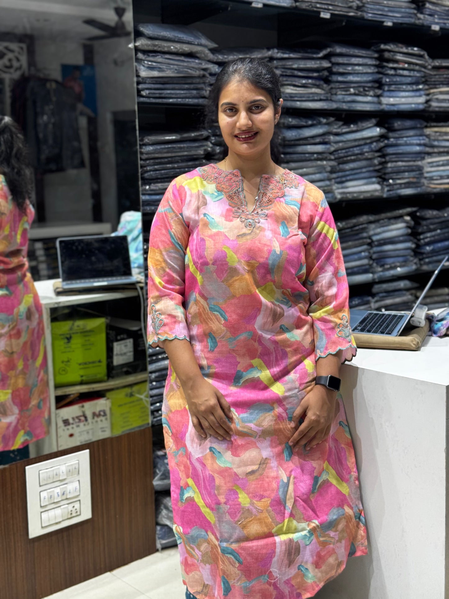 T24 LINEN KURTI