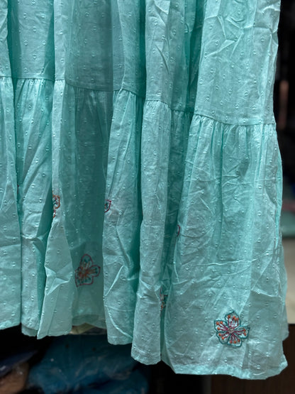 F92  COTTON HALF JACKET GOWN