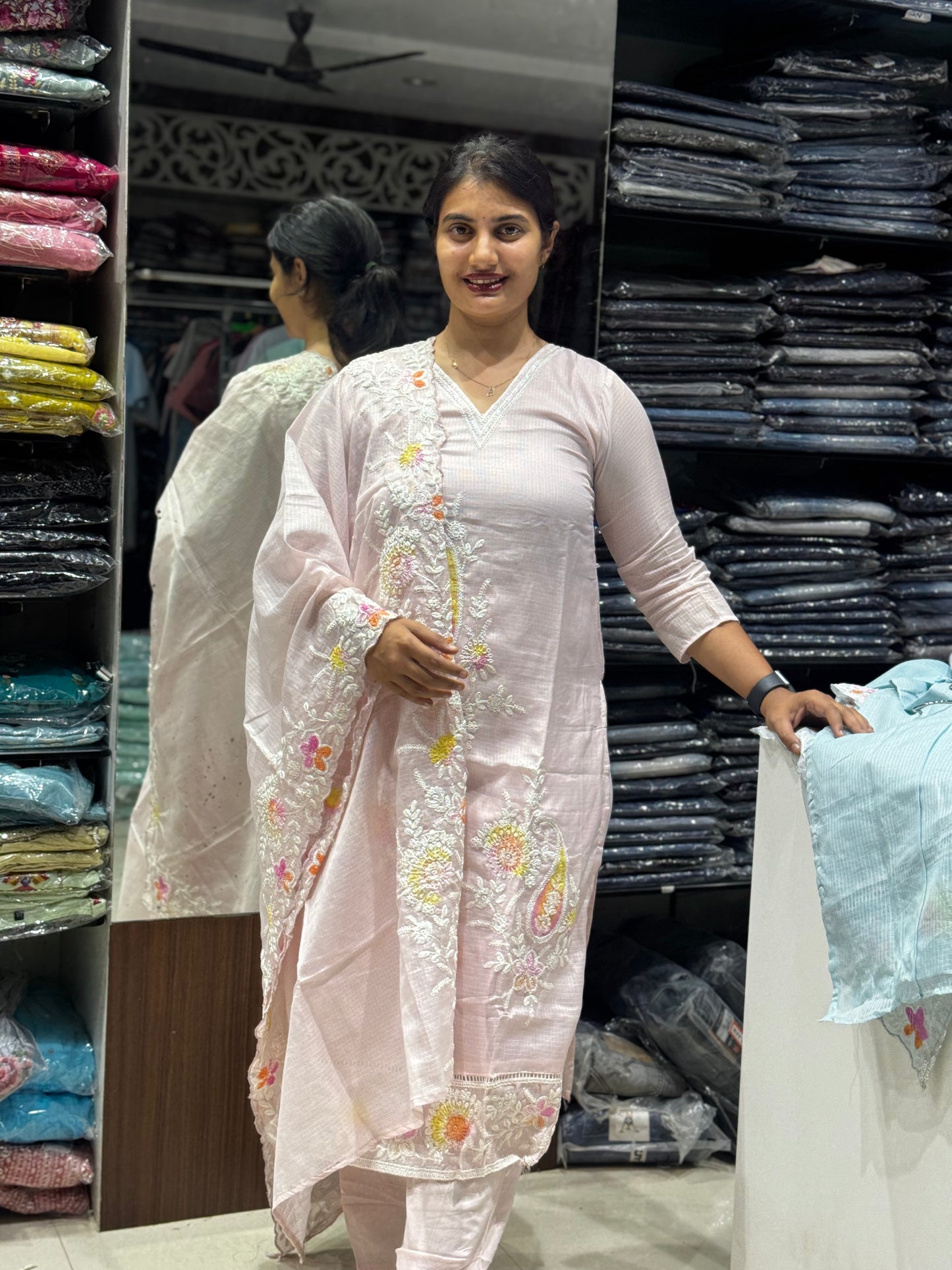 K148 SILK KOTA THREE PEICE SET