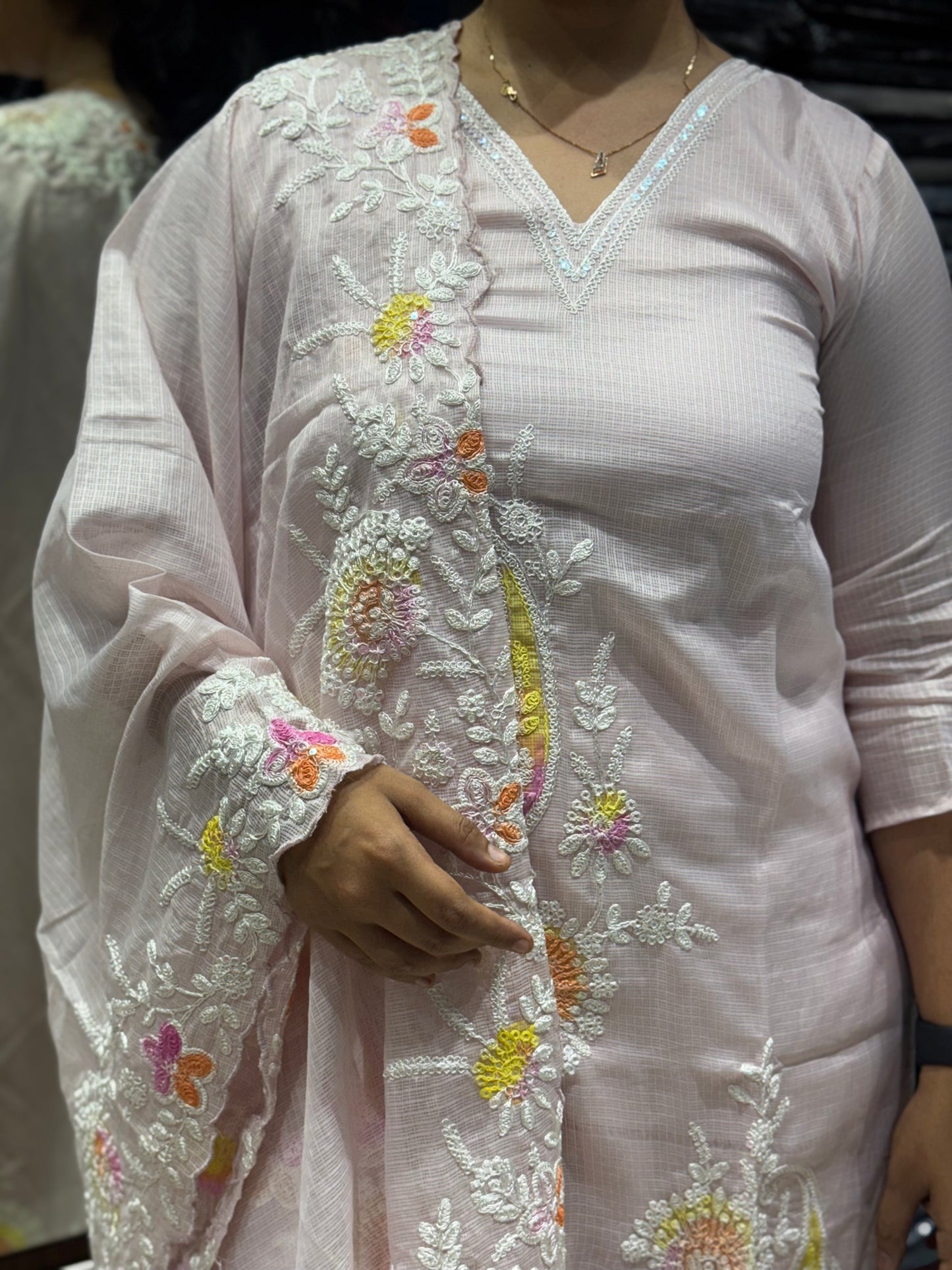 K148 SILK KOTA THREE PEICE SET