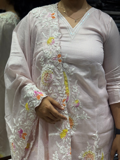 K148 SILK KOTA THREE PEICE SET