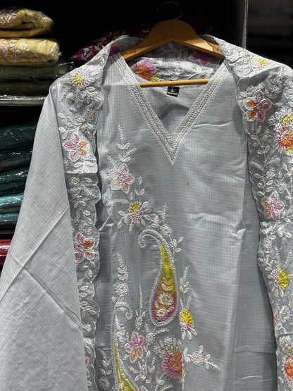 K148 SILK KOTA THREE PEICE SET