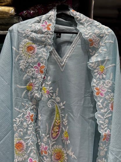 K148 SILK KOTA THREE PEICE SET