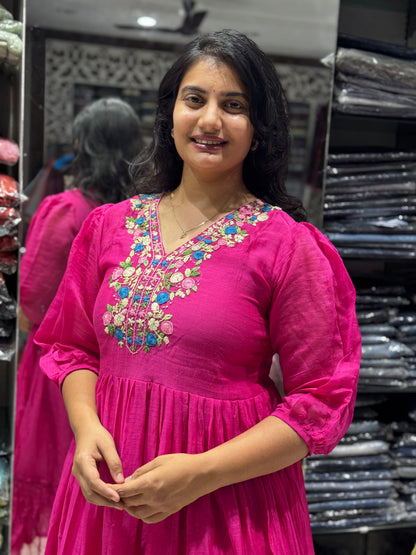 F99 BENRAS  MULCHANDERI DRESS